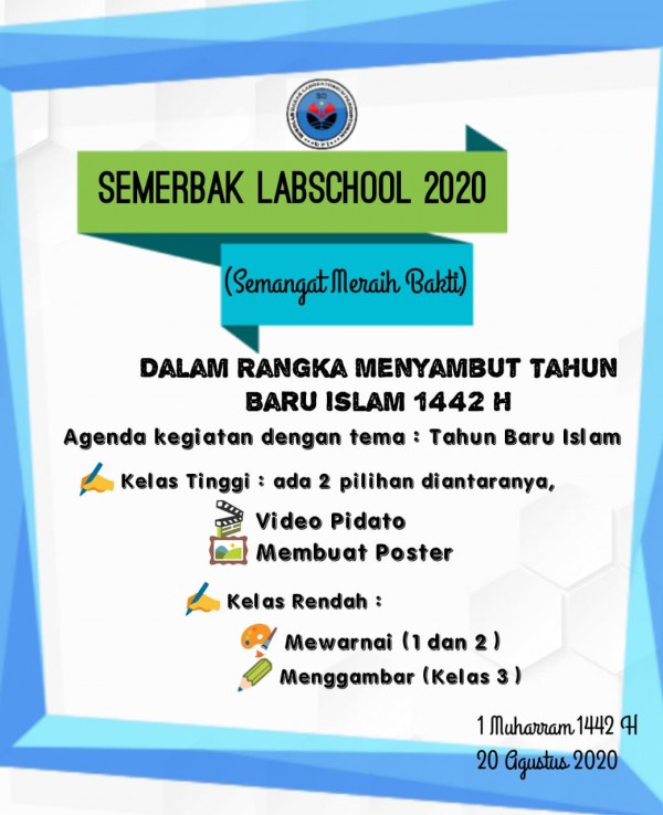 Semerbak Labschool 2020 Sambut Tahun Baru Islam 1441 H Artikel Sd Laboratorium Percontohan Upi Tasikmalaya