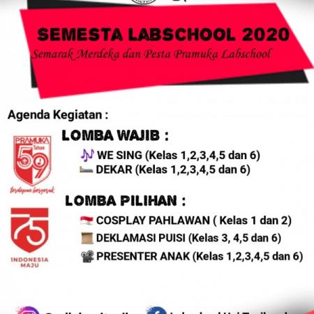 Cetak Potensi: SD laboratorium UPI Tasikmalaya Sukses Gelar SEMESTA 2020