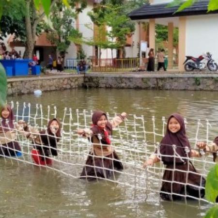 Serunya Outbond Lab Scout SD Laboratorium UPI Tasikmalaya